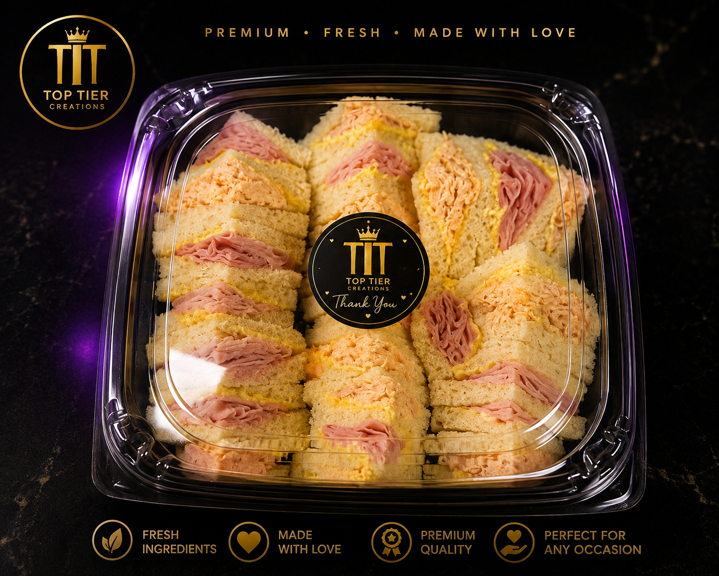 Top Tier Creations desserts and custom creations